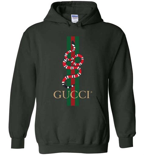 gucci snake hoodie farfetch|gucci distressed hoodie.